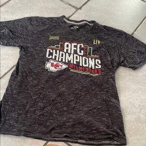 NFL AFC Champions Kids Black T-Shirt